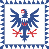 Standarta podpredsednika Heraldično, genealoško in veksilološkega društva Heraldica Slovenica.