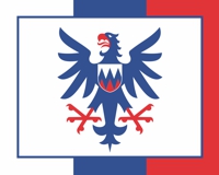 Zastava predsednika strokovnega sveta Heraldično, genealoško in veksilološkega društva Heraldica Slovenica.