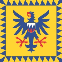 Standarta predsednika Heraldično, genealoško in veksilološkega društva Heraldica Slovenica.