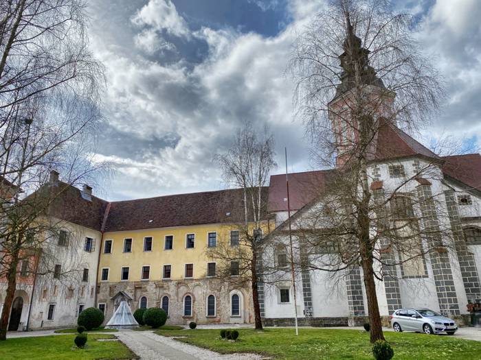 Cistercijanska opatija Stična in Muzej krščanstva na Slovenskem. Foto: Aleksander Hribovšek, 2020.